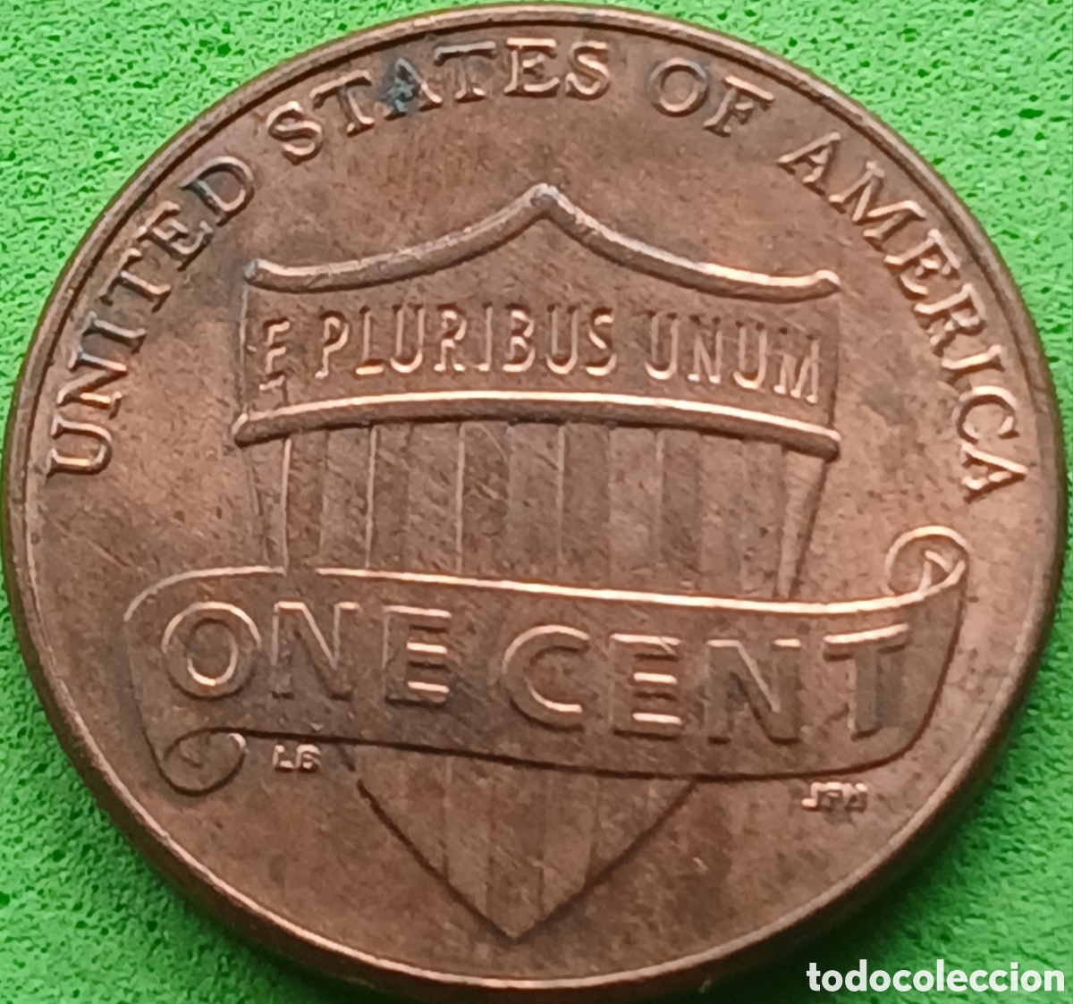 Monedas antiguas de Am&eacute;rica: USA one cent 2012 km#468 sin marca de ceca - Foto 2