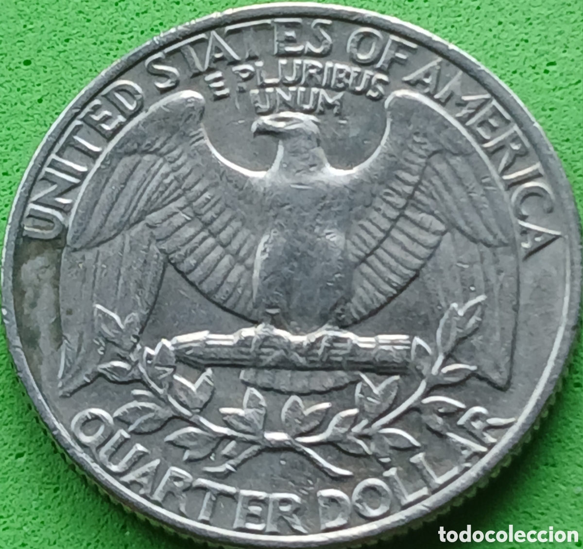 Monedas antiguas de Am&eacute;rica: USA quarter dollar 1985 P km#164a