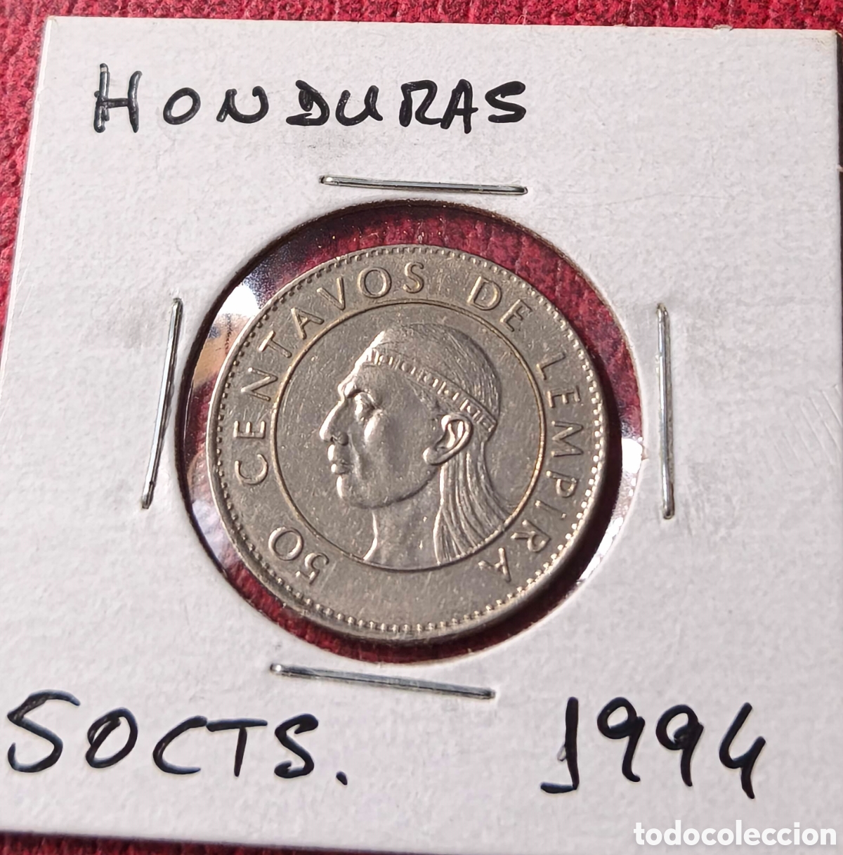 Monedas antiguas de Am&eacute;rica: Honduras. 1994. 50 centavos