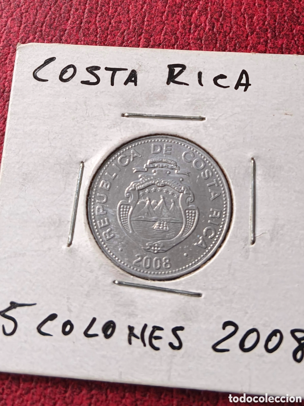 Monedas antiguas de Am&eacute;rica: Costa Rica. 2008.5 colones