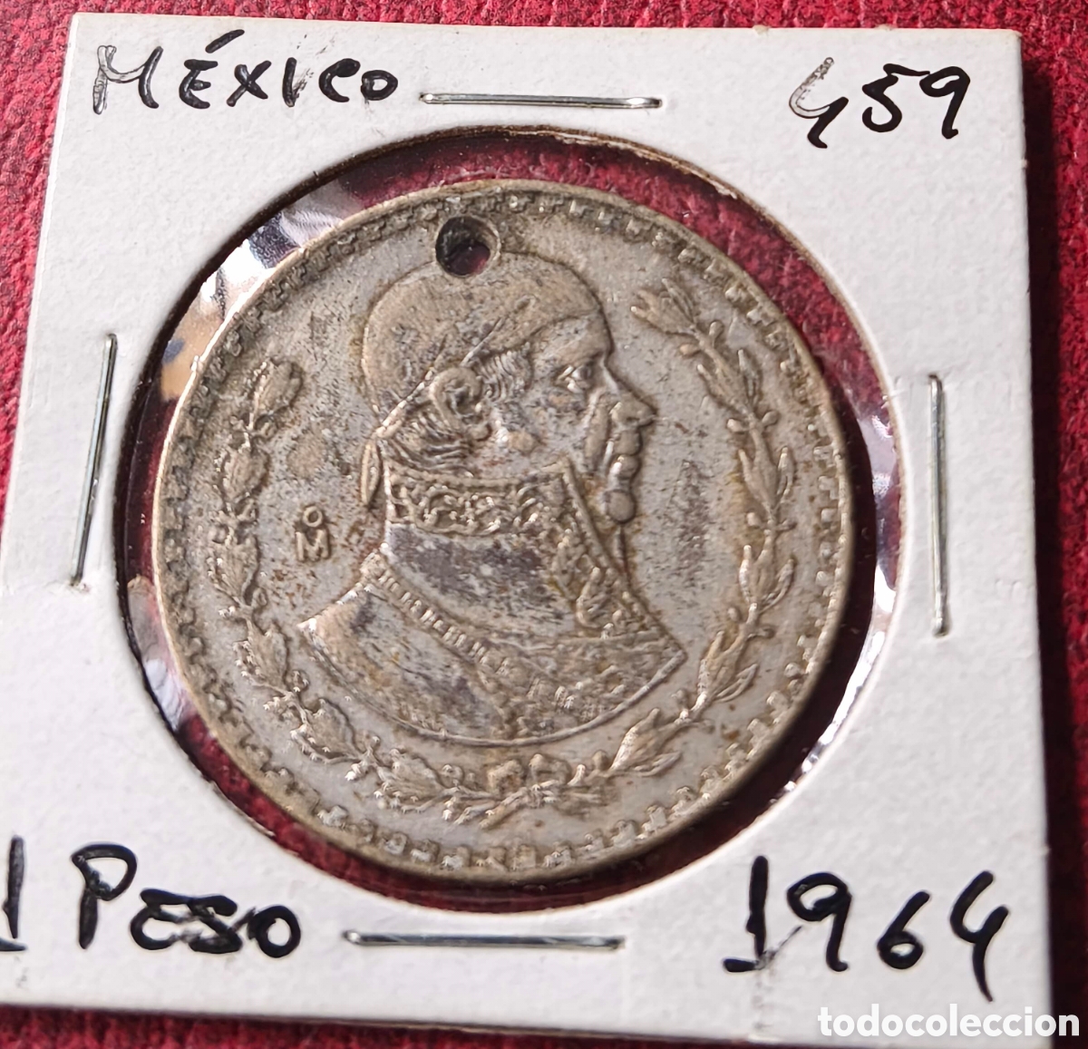 Monedas antiguas de Am&eacute;rica: M&eacute;xico. 1964. 1 peso