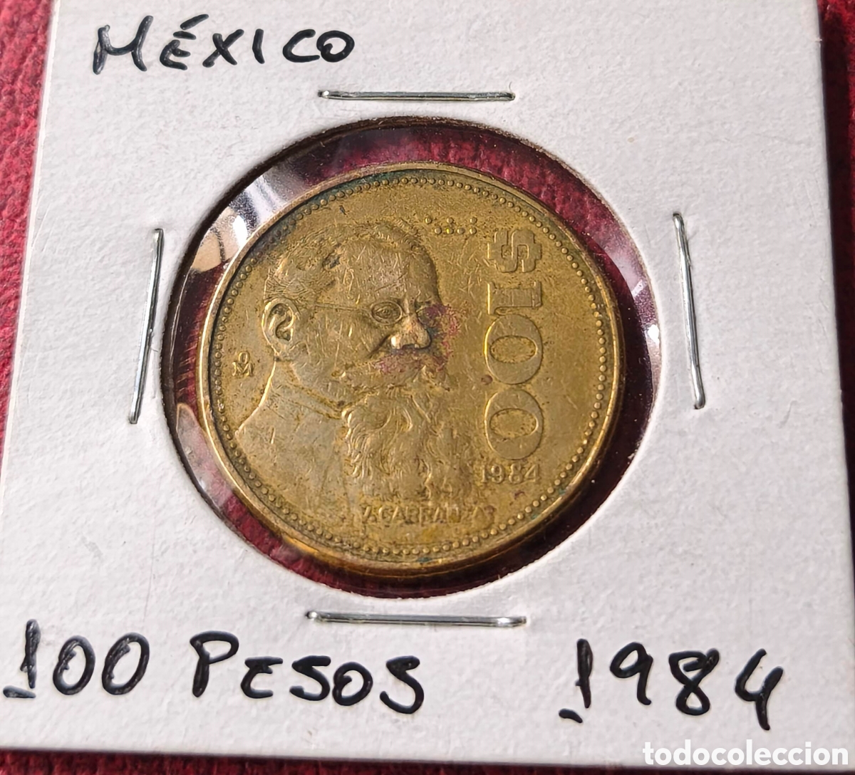 Monedas antiguas de Am&eacute;rica: M&eacute;xico. 1984. 100 pesos