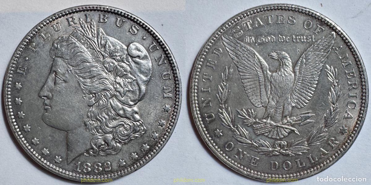 Monedas antiguas de Am&eacute;rica: 5635 ESTADOS UNIDOS 1882 USA ONE DOLLAR MORGAN 1882