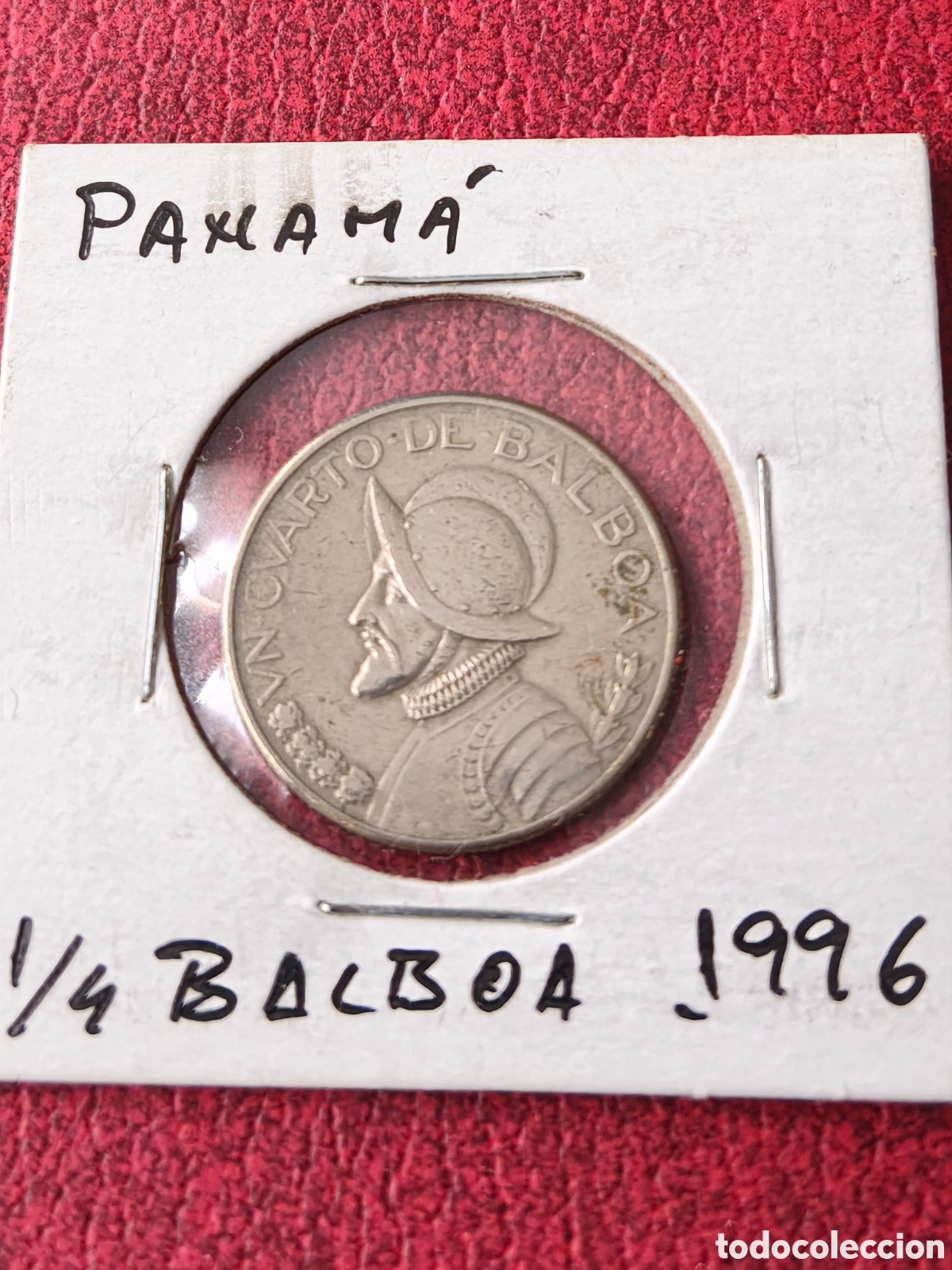 Monedas antiguas de Am&eacute;rica: Panam&aacute;. 1996. 1/4 balboa - Foto 1
