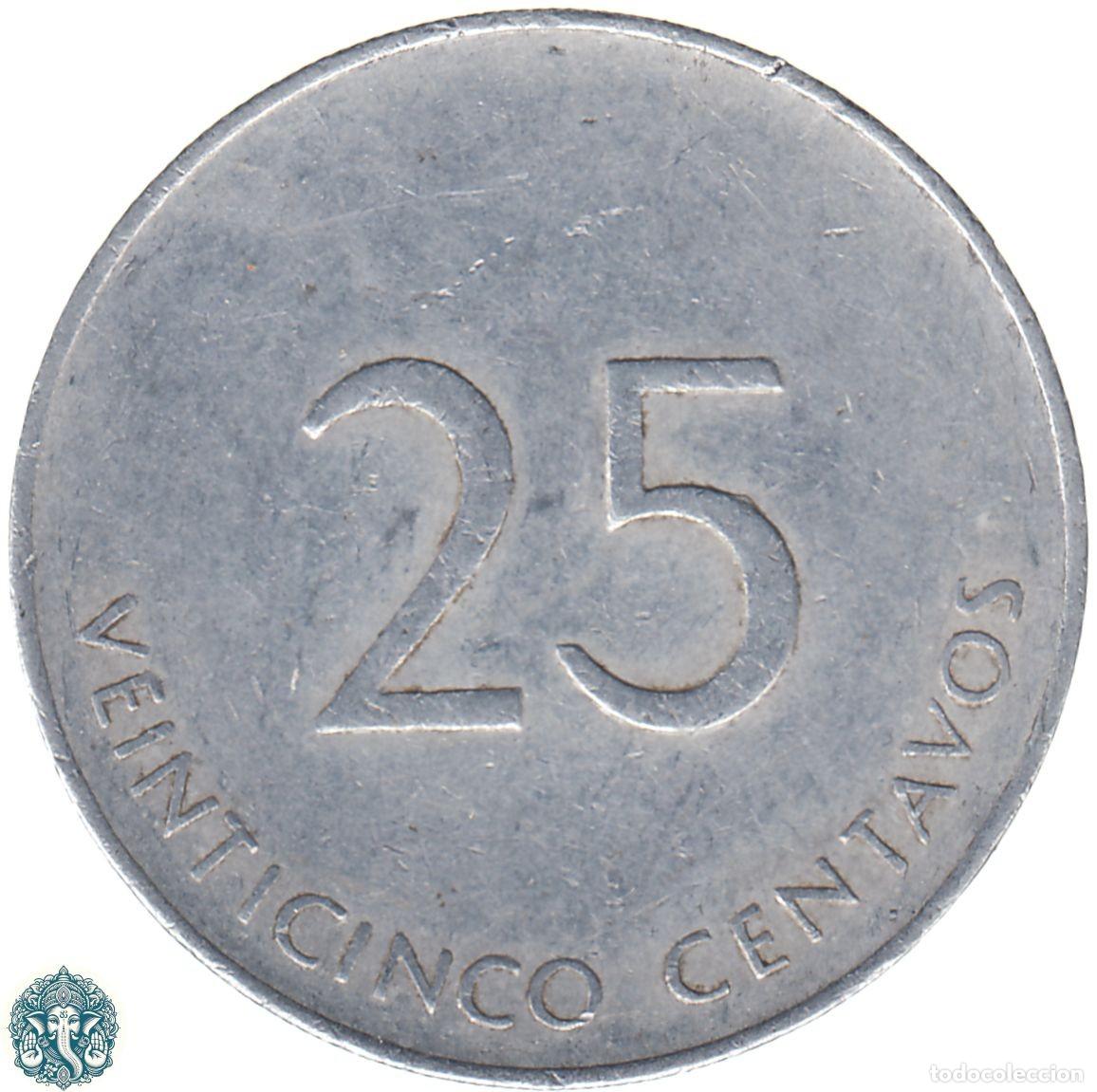 Monedas antiguas de Am&eacute;rica: CUBA 25 Centavos 1988 INTUR KM#419