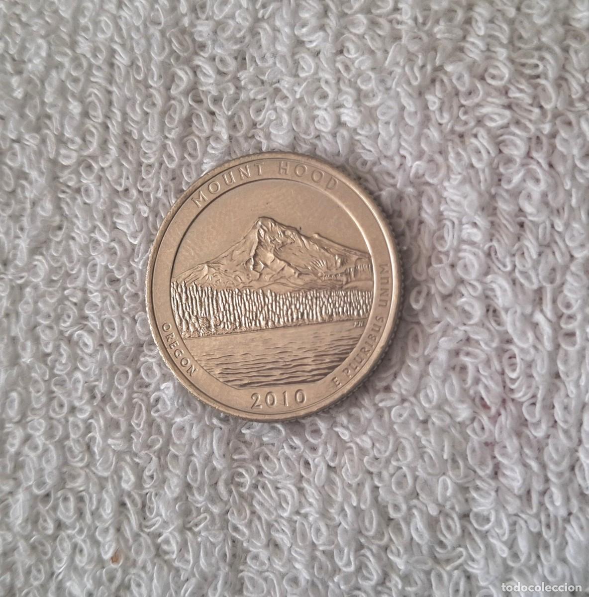 Monedas antiguas de Am&eacute;rica: &frac14; Dollar Estados Unidos 2010