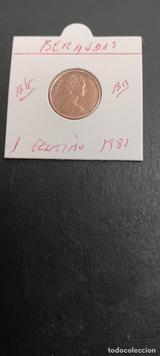 Monedas antiguas de Am&eacute;rica: BERMUDAS 1 CENTIMO 1981 BC KM=15 (BRONCE) ISABEL II