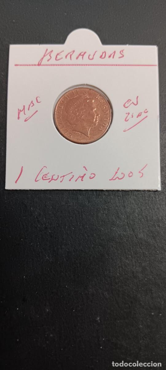 Monedas antiguas de Am&eacute;rica: BERMUDAS 1 CENTIMO 2005 MBC KM=107 (COBRE-ZINC) ISABEL II