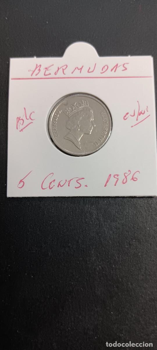 Monedas antiguas de Am&eacute;rica: BERMUDAS 5 CENTIMOS 1986 BC KM=45 (CUPRONIQUEL) ISABEL II