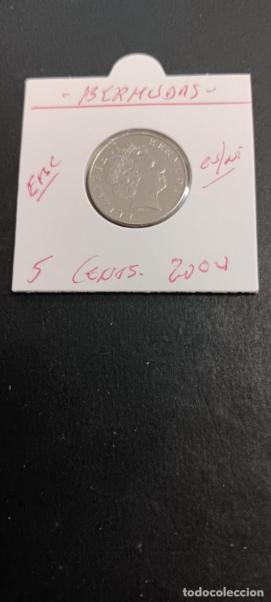 Monedas antiguas de Am&eacute;rica: BERMUDAS 5 CENTIMOS 2004 MBC KM=108 (CUPRONIQUEL) ISABEL II