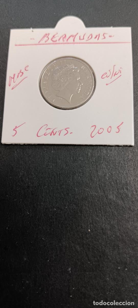 Monedas antiguas de Am&eacute;rica: BERMUDAS 5 CENTIMOS 2005 MBC KM=108 (CUPRONIQUEL) ISABEL II