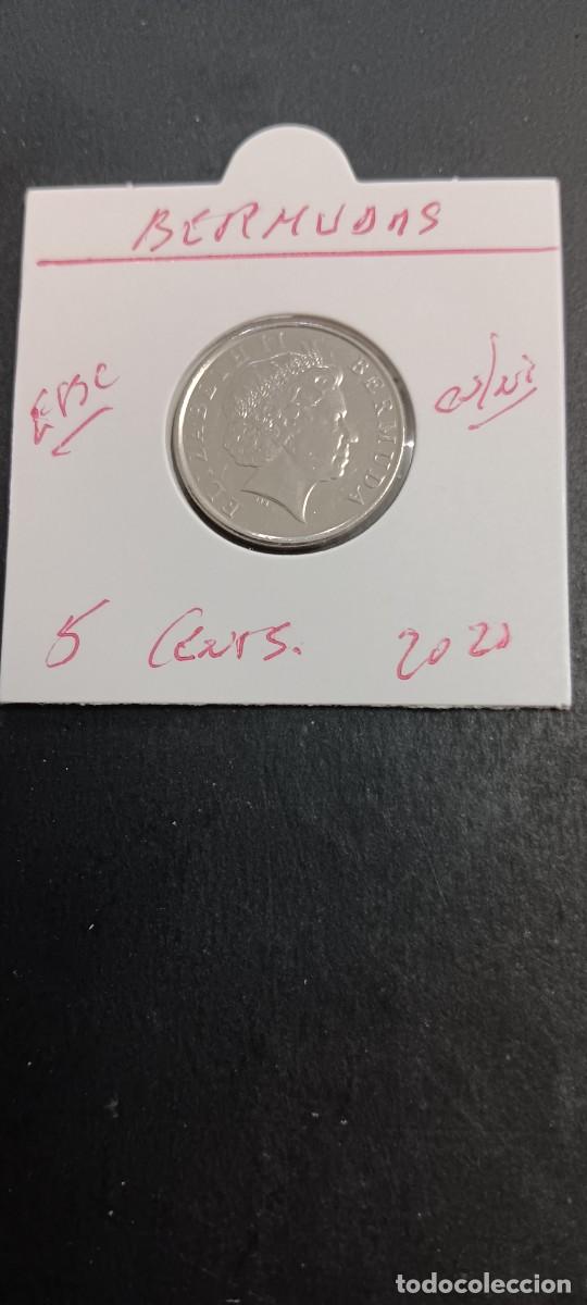 Monedas antiguas de Am&eacute;rica: BERMUDAS 5 CENTIMOS 2021 MBC KM=108 (CUPRONIQUEL) ISABEL II