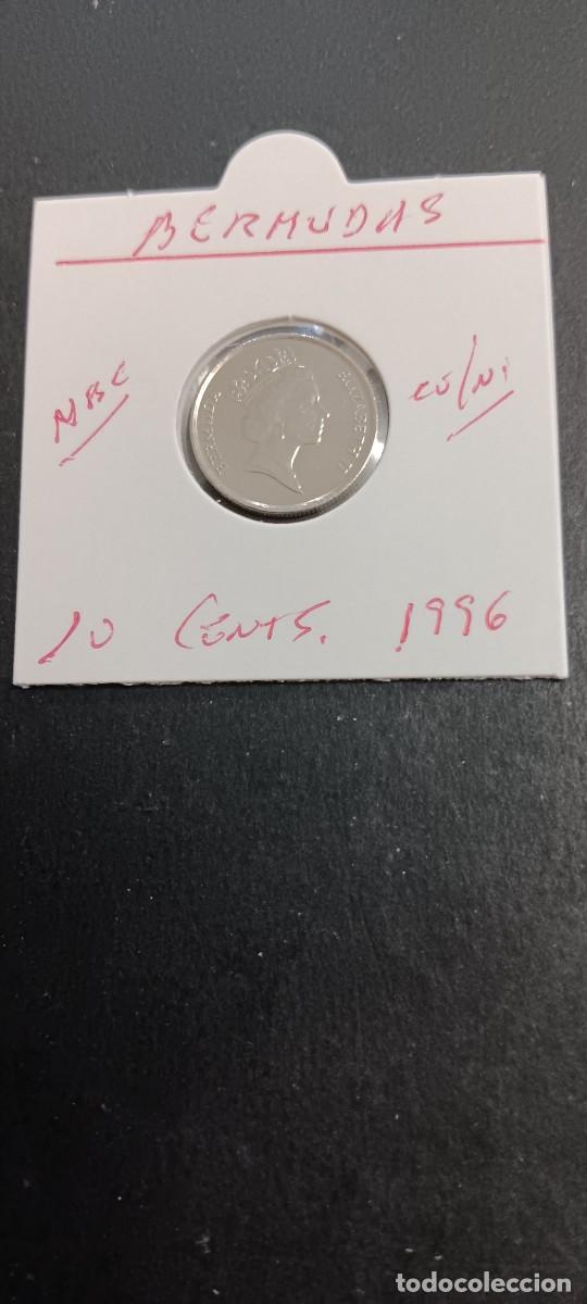 Monedas antiguas de Am&eacute;rica: BERMUDAS 10 CENTIMOS 1996 MBC KM=46 (CUPRONIQUEL) ISABEL II