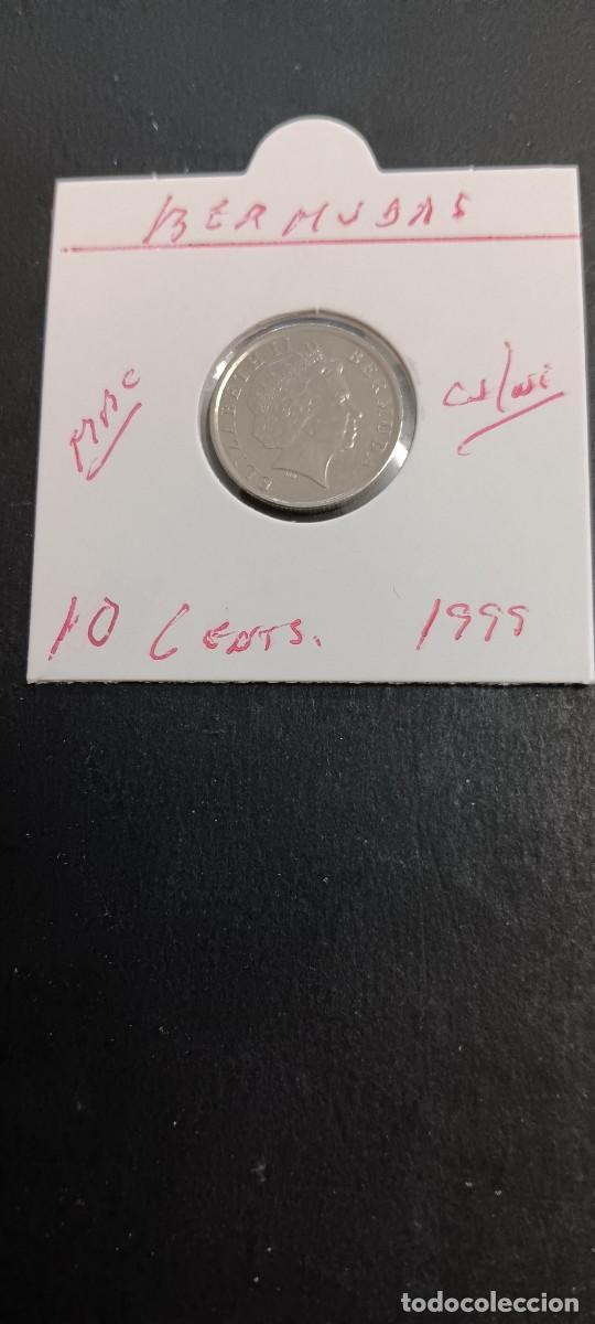 Monedas antiguas de Am&eacute;rica: BERMUDAS 10 CENTIMOS 1999 MBC KM=109 (CUPRONIQUEL) ISABEL II