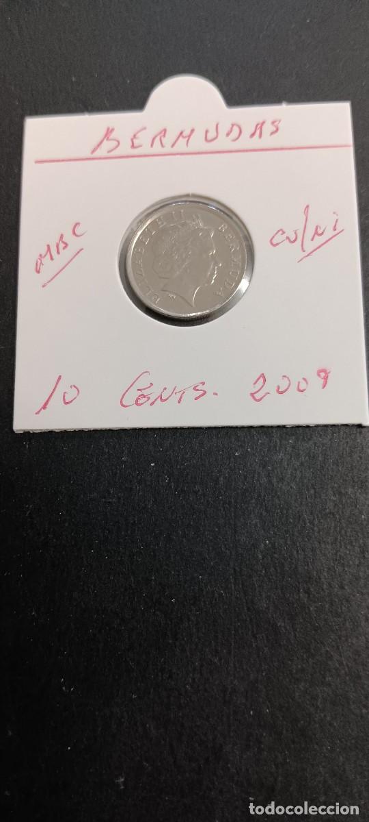 Monedas antiguas de Am&eacute;rica: BERMUDAS 10 CENTIMOS 2009 MBC KM=109 (CUPRONIQUEL) ISABEL II
