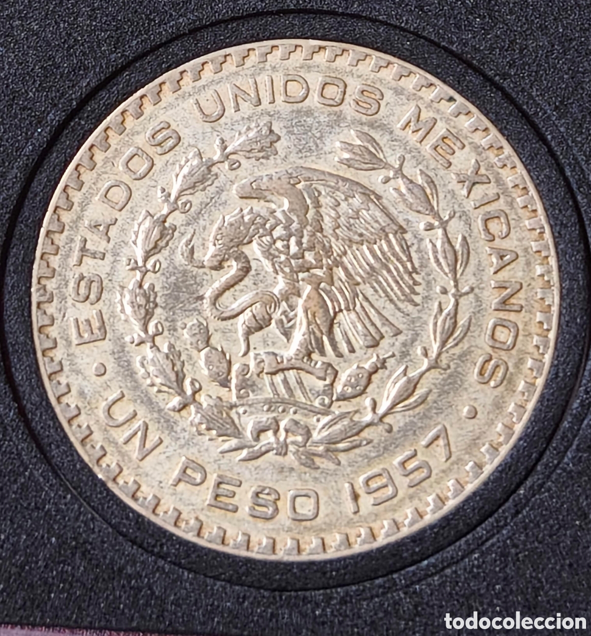 Monedas antiguas de Am&eacute;rica: M&eacute;xico. 1957. Un peso