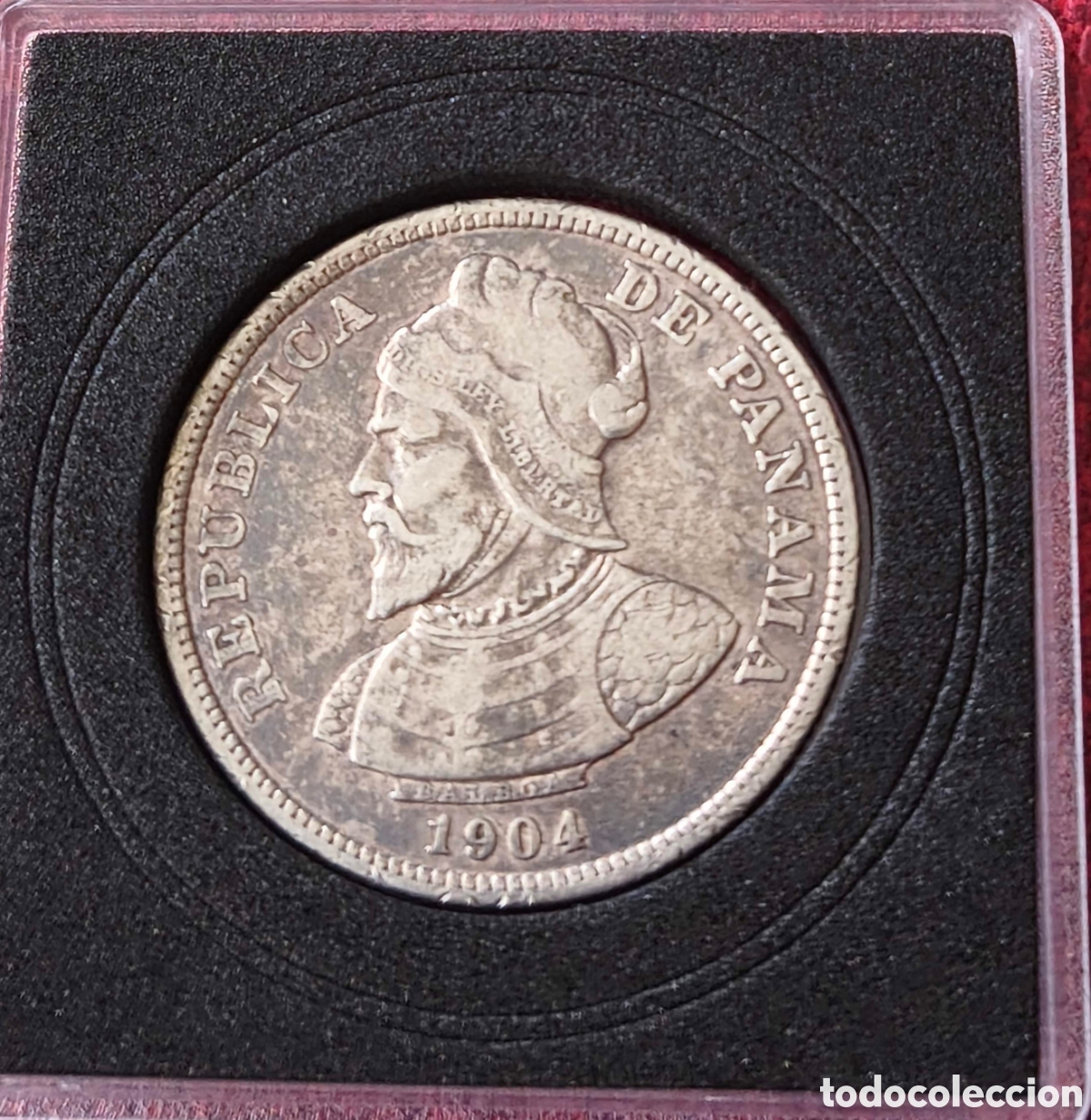 Monedas antiguas de Am&eacute;rica: Panam&aacute;. 1904. 25 cent&eacute;simos