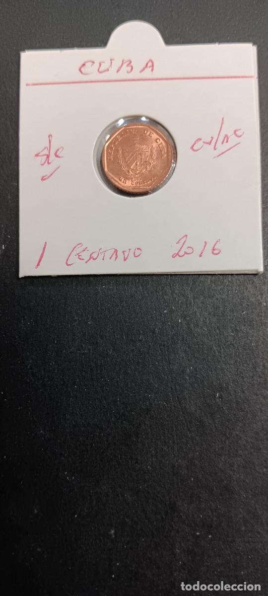 Monedas antiguas de Am&eacute;rica: CUBA 1 CENTAVO 2016 S/C KM=729 (COBRE-ACERO) PLAZA DE LA REVOLUCI&Oacute;N