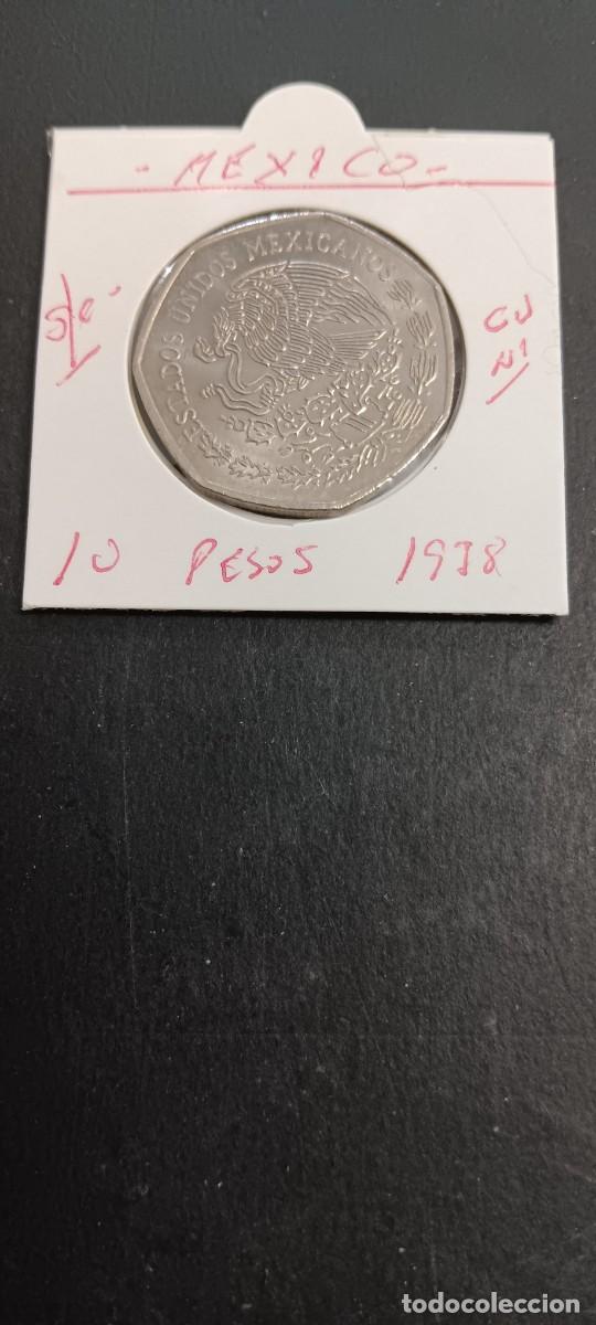 Monedas antiguas de Am&eacute;rica: MEXICO(MEJICO) 10 PESOS 1978 S/C- KM=477.2 (CUPRONIQUEL) MIGUEL HIDALGO