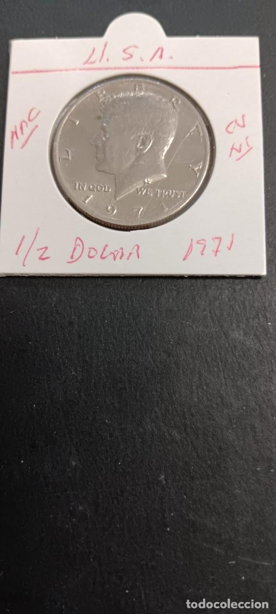 Monedas antiguas de Am&eacute;rica: USA 1/2 DOLAR 1971 MBC KM=202b (CUPRONIQUEL)