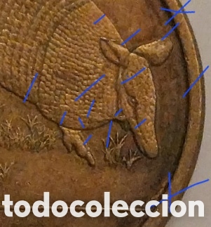 Monedas antiguas de Am&eacute;rica: 1 Peso Uruguay 2012 Error Cu&ntilde;o Roto Empaste - Foto 5