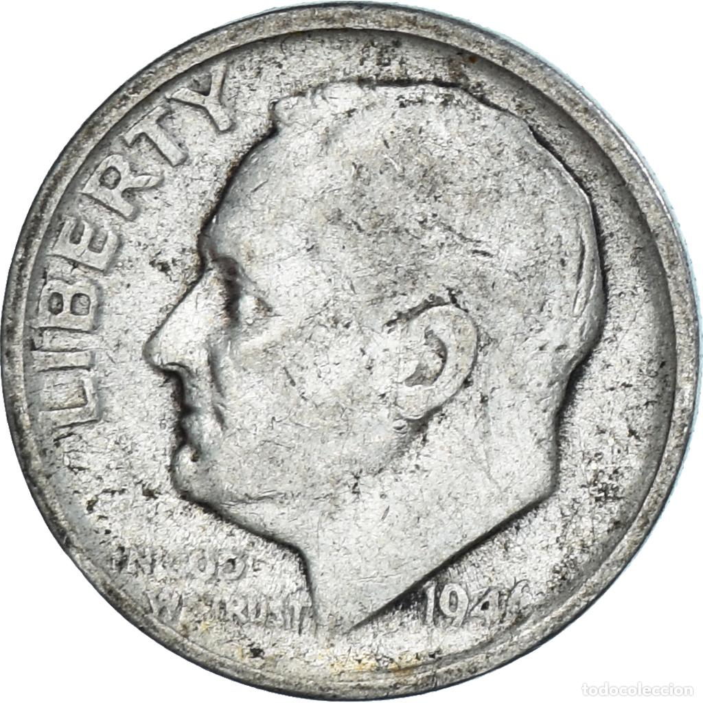 Monedas antiguas de Am&eacute;rica: [#1322508] Moneda, Estados Unidos, Dime, 1946