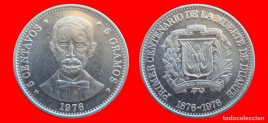 Monedas antiguas de Am&eacute;rica: 5 CENTAVOS 1976 SIN CIRCULAR REPUBLICA DOMINICANA-9925SC