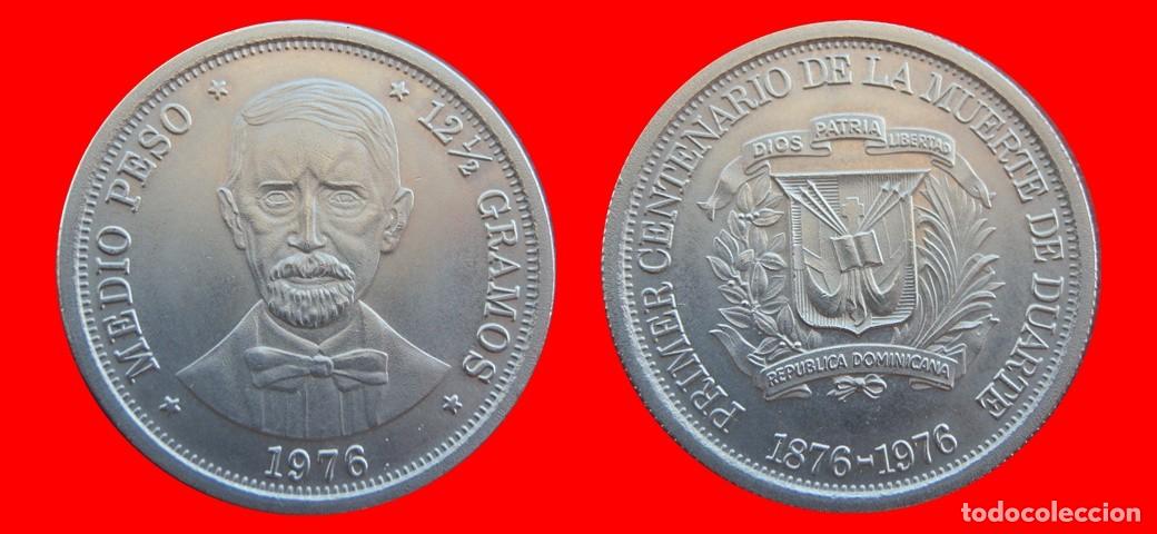 Monedas antiguas de Am&eacute;rica: 1/2 PESO 1976 SIN CIRCULAR REPUBLICA DOMINICANA-9927SC