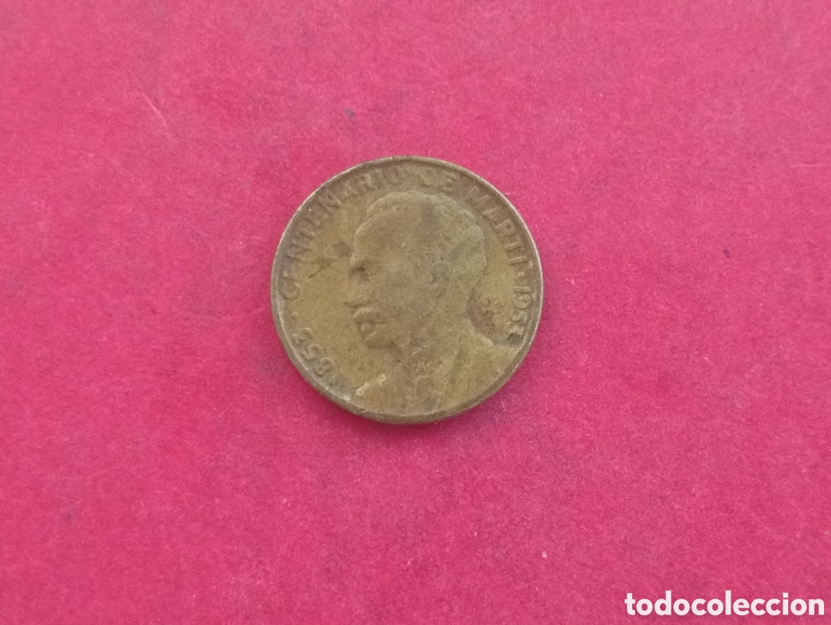 Monedas antiguas de Am&eacute;rica: 1 centavo de Cuba 1953 - Foto 2