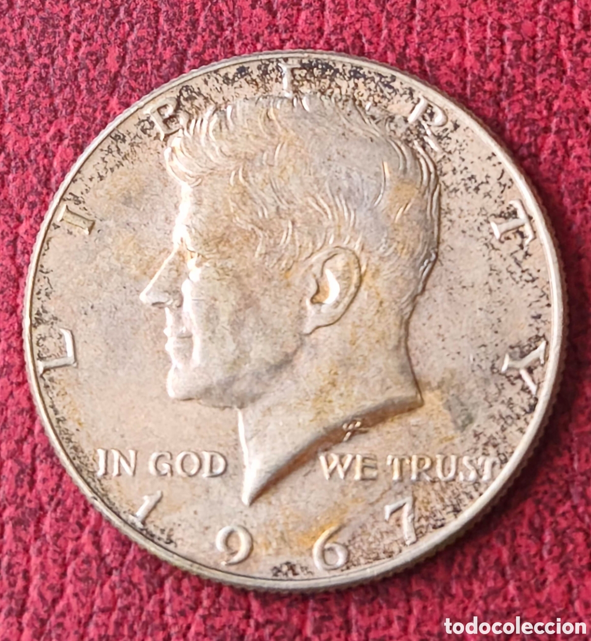 Monedas antiguas de Am&eacute;rica: EEUU. 1967. 1/2 d&oacute;lar