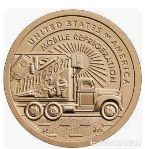 Monedas antiguas de Am&eacute;rica: ONE DOLAR USA 2066 - CECA D - INNOVATION - MOBILE REFRIGERATION - MINNESOTA - SIN CIRCULAR