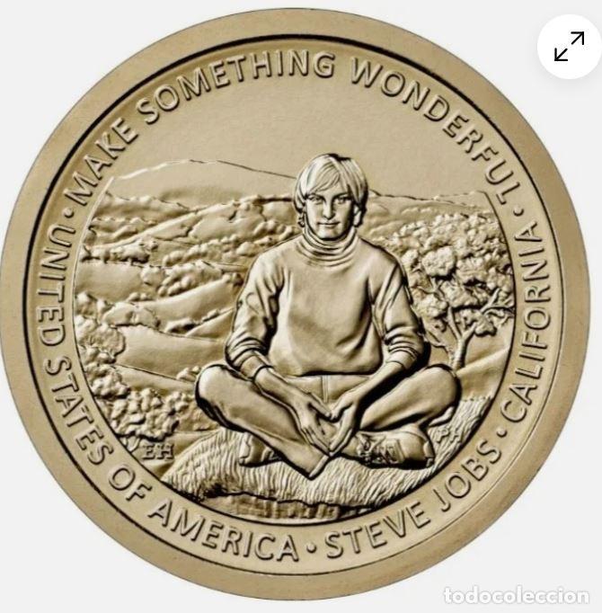 Monedas antiguas de Am&eacute;rica: ONE DOLAR USA 2066 - CECA P - INNOVATION - STEVE JOBS - CALIFORNIA - SIN CIRCULAR