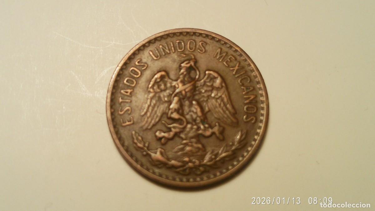 Monedas antiguas de Am&eacute;rica: mexico 2 centavos 1921