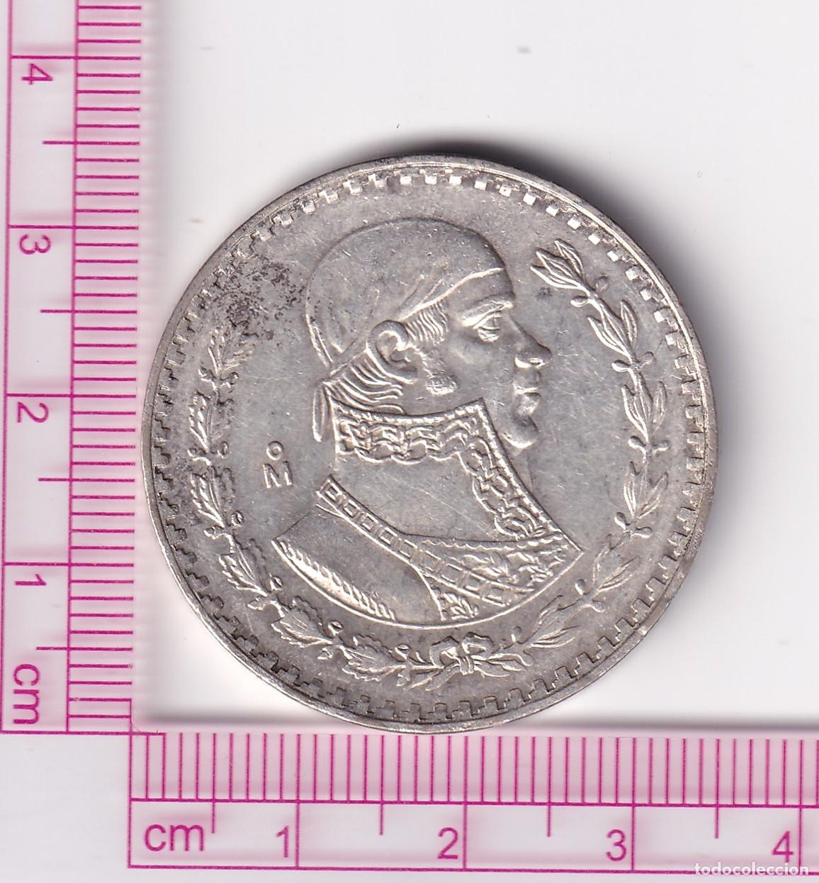 Monedas antiguas de Am&eacute;rica: CR5058 MONEDA M&Eacute;XICO 1 PESO 1959 JOSE MORELOS