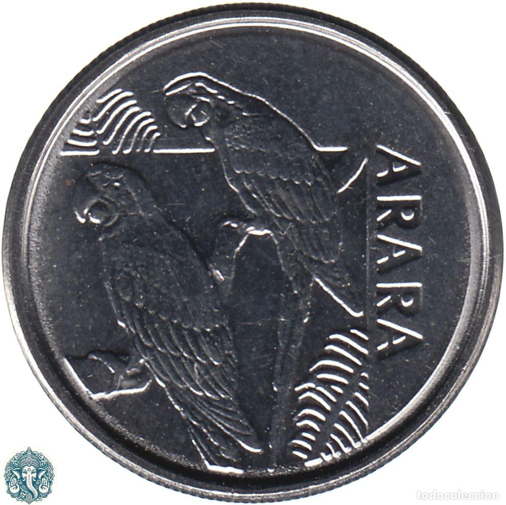 Monedas antiguas de Am&eacute;rica: BRASIL 5 Cruceiros 1993 KM#627