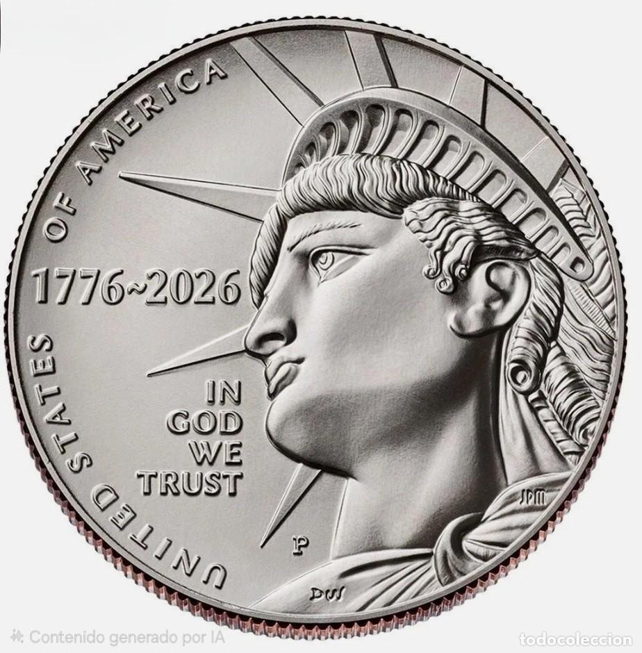 Monedas antiguas de Am&eacute;rica: HALF DOLAR USA 2026 - CECA P - SIN CIRCULAR - Foto 2