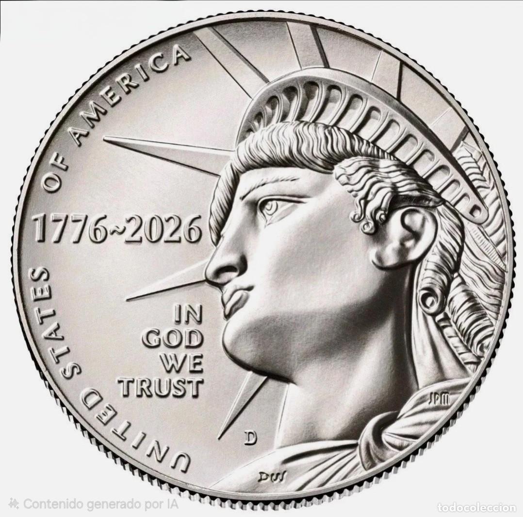 Monedas antiguas de Am&eacute;rica: HALF DOLAR USA 2026 - CECA D - SIN CIRCULAR - Foto 2