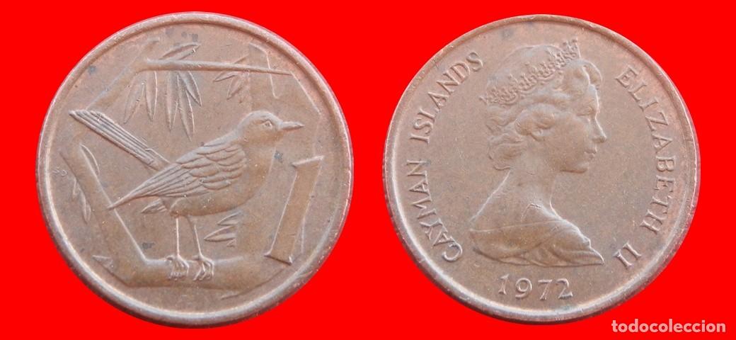 Monedas antiguas de Am&eacute;rica: 1 CENTAVO 1972 ISLAS CAYMAN-155615