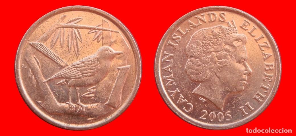 Monedas antiguas de Am&eacute;rica: 1 CENTAVO 2005 ISLAS CAYMAN-155616
