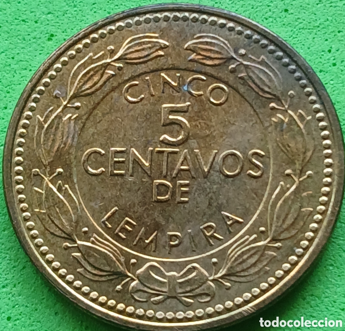 Monedas antiguas de Am&eacute;rica: Honduras 5 centavos de lempira 2012 UC#1