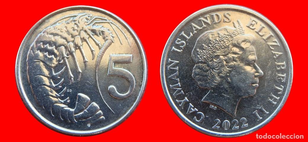 Monedas antiguas de Am&eacute;rica: 5 CENTAVOS 2022 ISLAS CAYMAN-155619