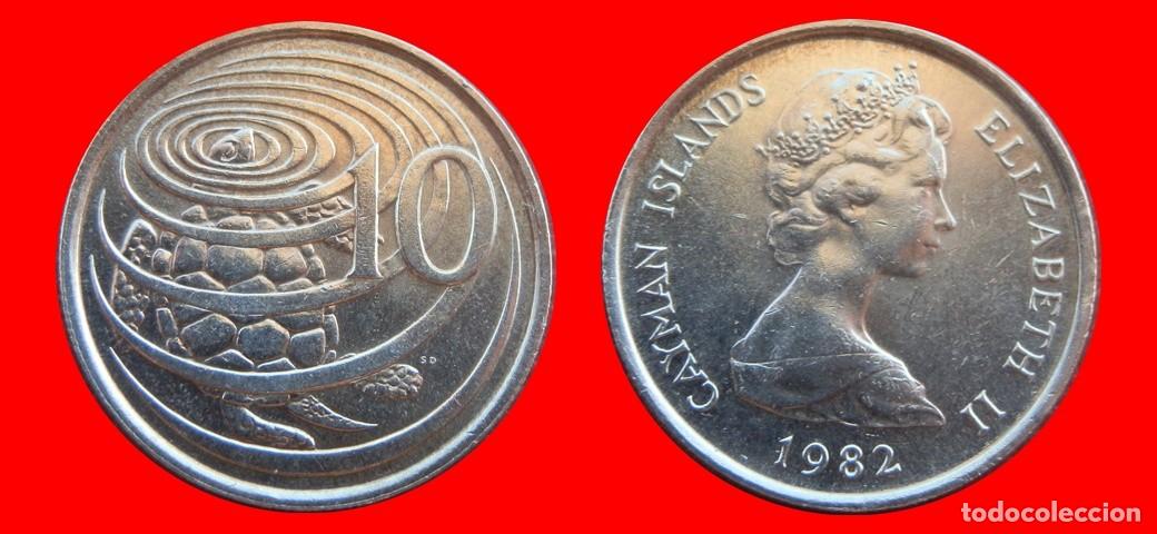 Monedas antiguas de Am&eacute;rica: 10 CENTAVOS 1982 ISLAS CAYMAN-155620