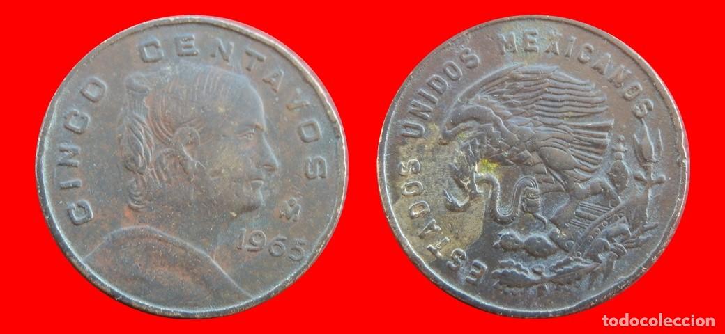 Monedas antiguas de Am&eacute;rica: 5 CENTAVOS 1965 MEXICO-155648