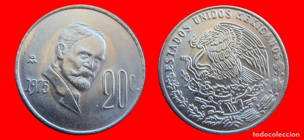 Monedas antiguas de Am&eacute;rica: 20 CENTAVOS 1975 MEXICO-155654