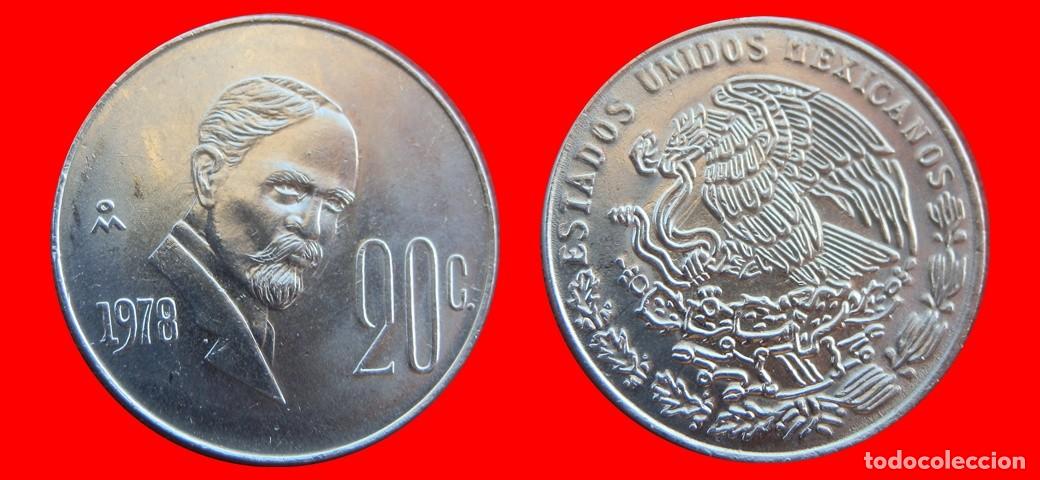 Monedas antiguas de Am&eacute;rica: 20 CENTAVOS 1978 MEXICO-155656