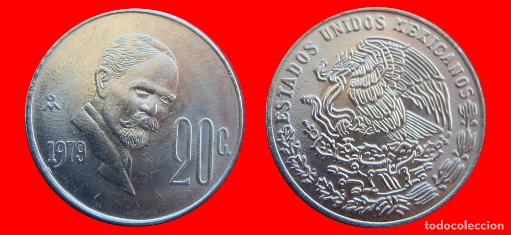 Monedas antiguas de Am&eacute;rica: 20 CENTAVOS 1979 MEXICO-155657