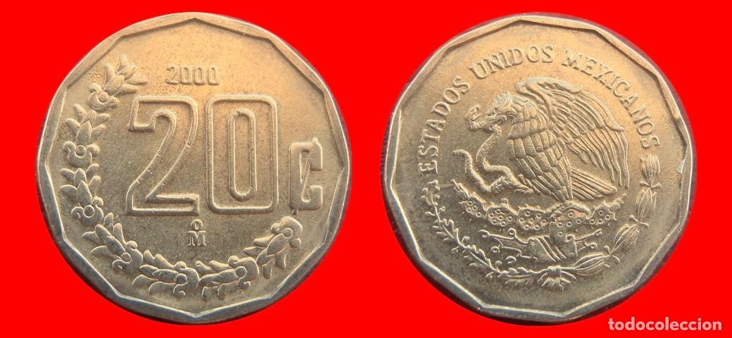 Monedas antiguas de Am&eacute;rica: 20 CENTAVOS 2000 MEXICO-155660