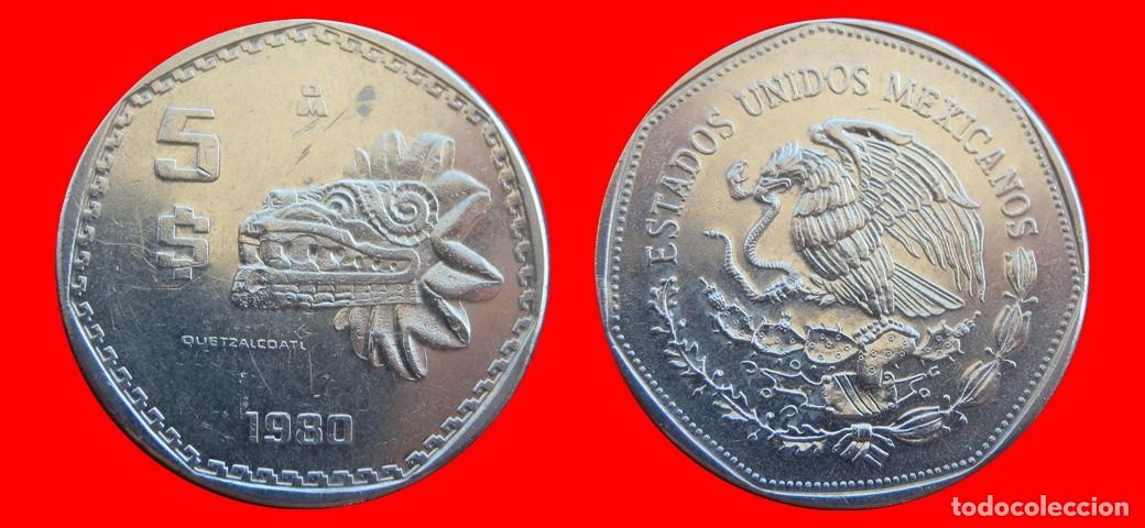 Monedas antiguas de Am&eacute;rica: 5 PESOS 1980 MEXICO-155669