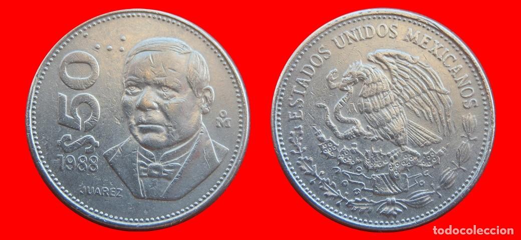 Monedas antiguas de Am&eacute;rica: 50 PESOS 1988 MEXICO-155673