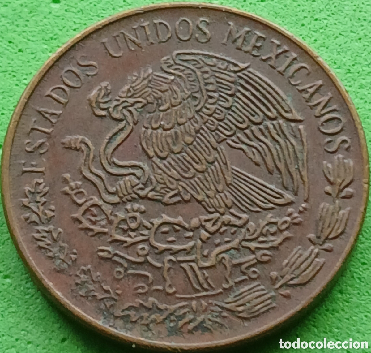 Monedas antiguas de Am&eacute;rica: M&eacute;xico 5 centavos 1976 km#427 - Foto 2